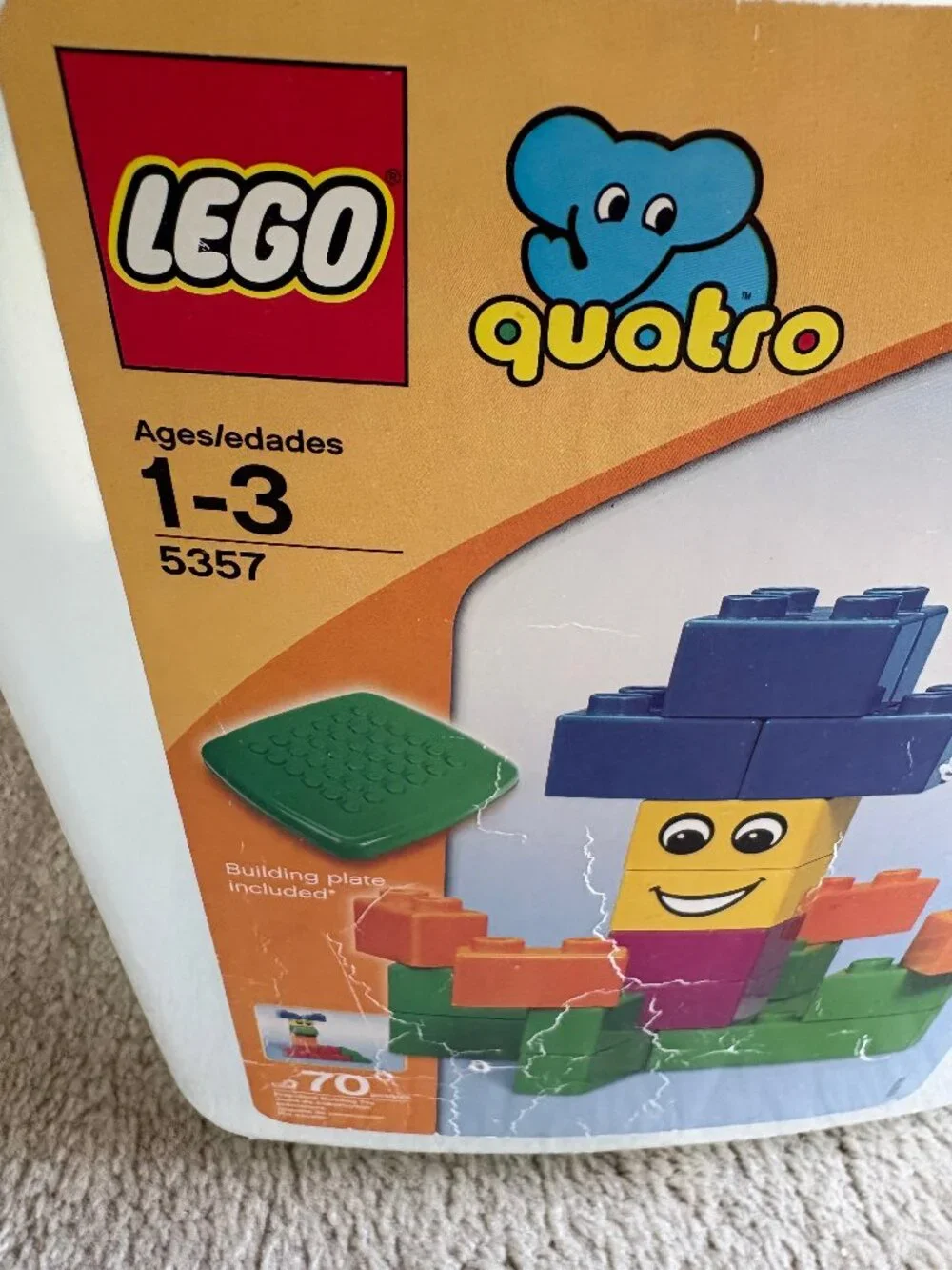 RARE and Vintage, Lego Quatro blocks for toddlers